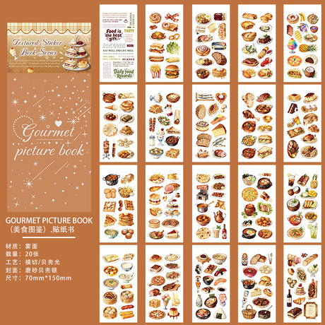 20sheets coffee time sticker pack (S26040801)