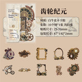 Steam punk sticker pack 10pcs