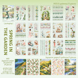 Season PET+Washi sticker book 20pages