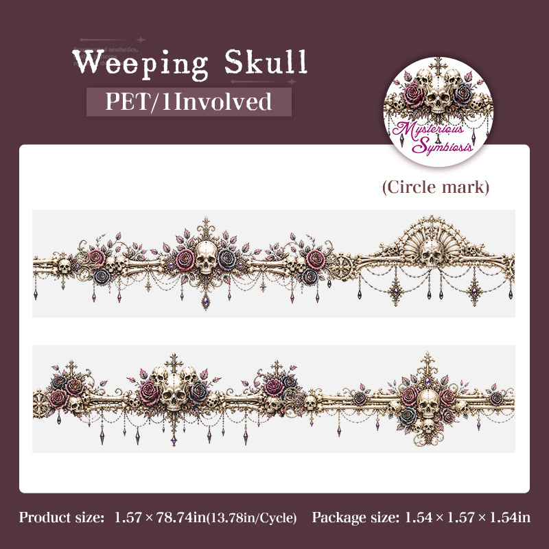 Gothic PET-tape 2m/roll