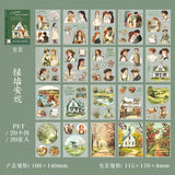 20sheets novel character PET-sticker book (TZB25120501)