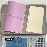 A6 size leather journal book with 50pcs blank pages (C25112501)