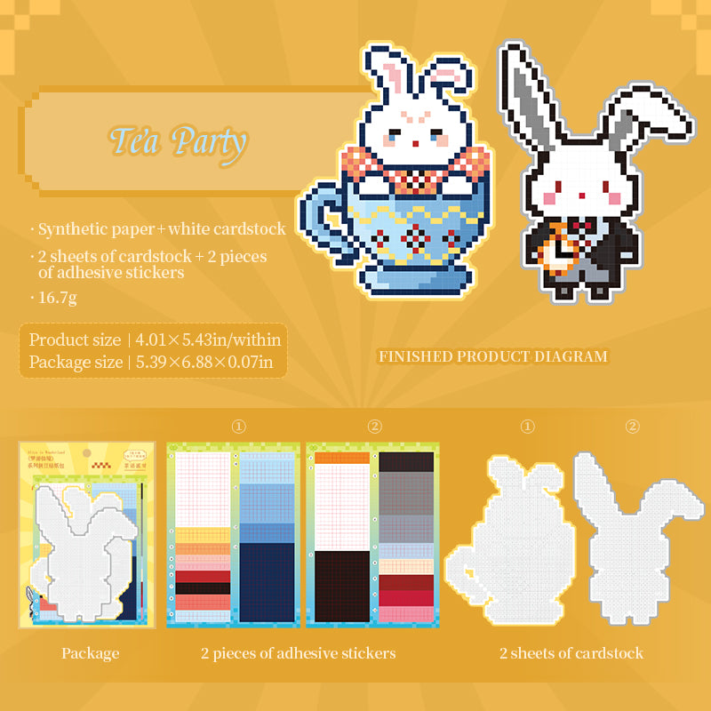 2sheets Alice sticker by number(S26031701)