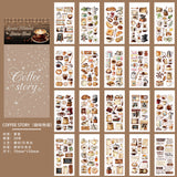 20sheets coffee time sticker pack (S26040801)