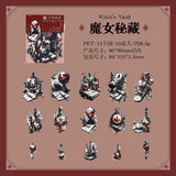 15pcs gothic PET-sticker pack (S25092401)