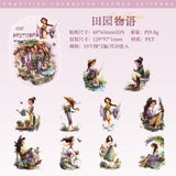 20pcs daily girls sticker pack(S26041701)