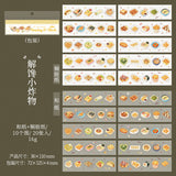 20pcs food sticker book (TZB26032301)