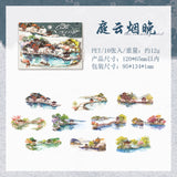 10pcs traditional view PET-sticker pack(S26032701)