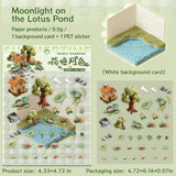 2pcs 3D summer sticker pack(S26042901)