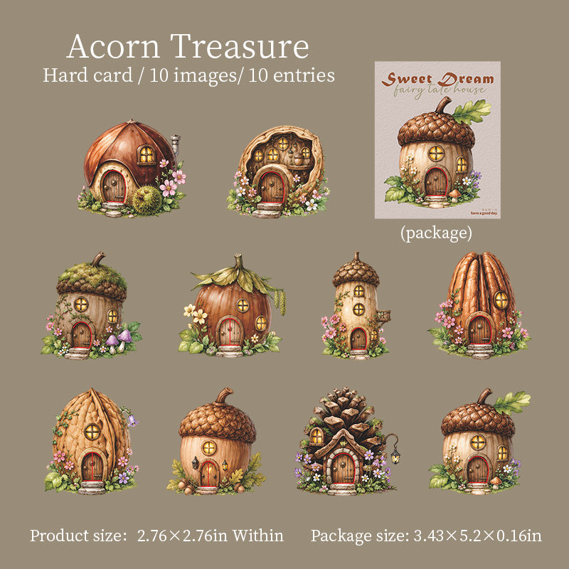 10pcs fairy home sticker pack(S26082601)