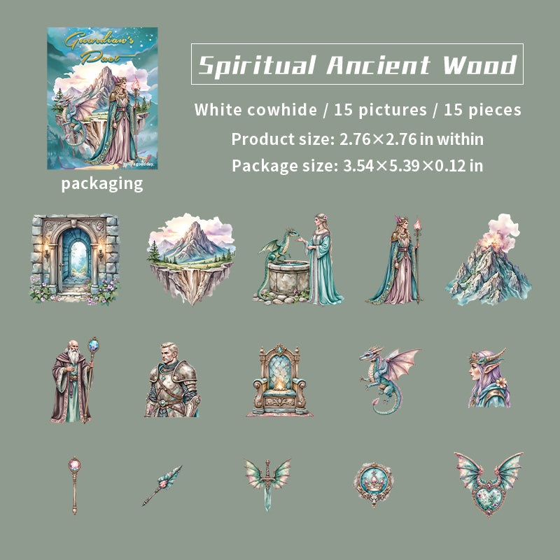 15pcs Guardian sticker pack(S25120301)