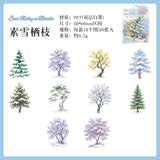 20pcs season tree sticker pack(S26090301)