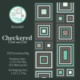 1 roll circle/Square PET-tape（T26052801）