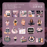 20pcs gothic halloween sticker pack(S26052601)