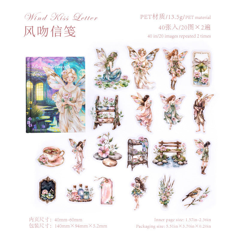 40PCS fairy sticker pack (S25112301)