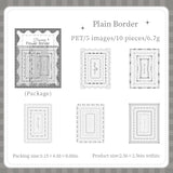 10pcs frame sticker pack(S26042801)