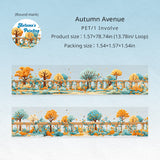 1 roll autumn PET-tape(T26071101)
