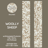 1 roll plush feeling washi-tape(T26052101)