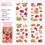 4 sheets fruit PET-sticker pack (S26032601)