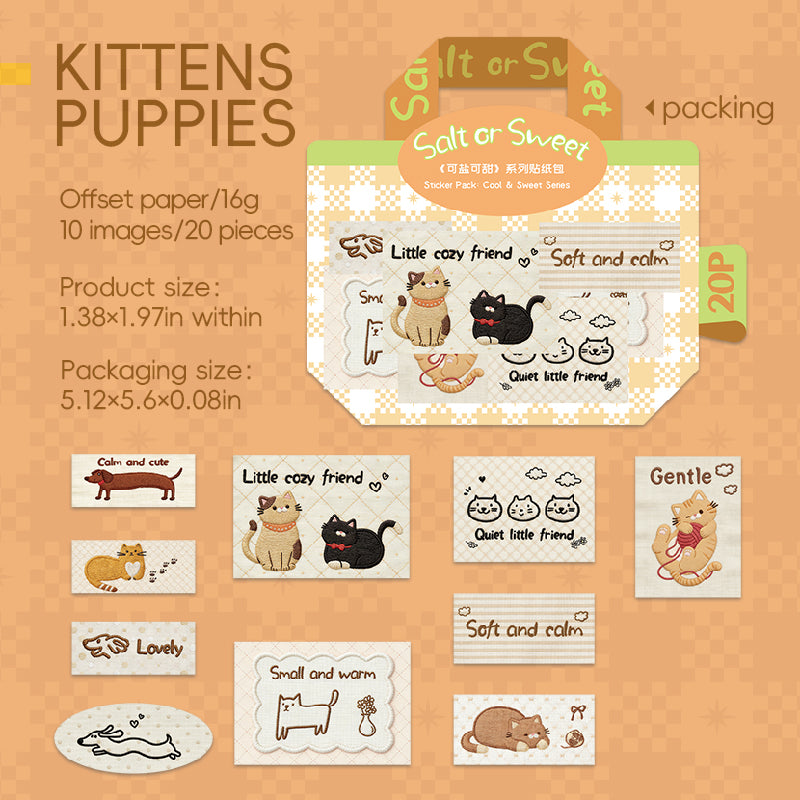 20pcs cute sticker pack(S26050701)