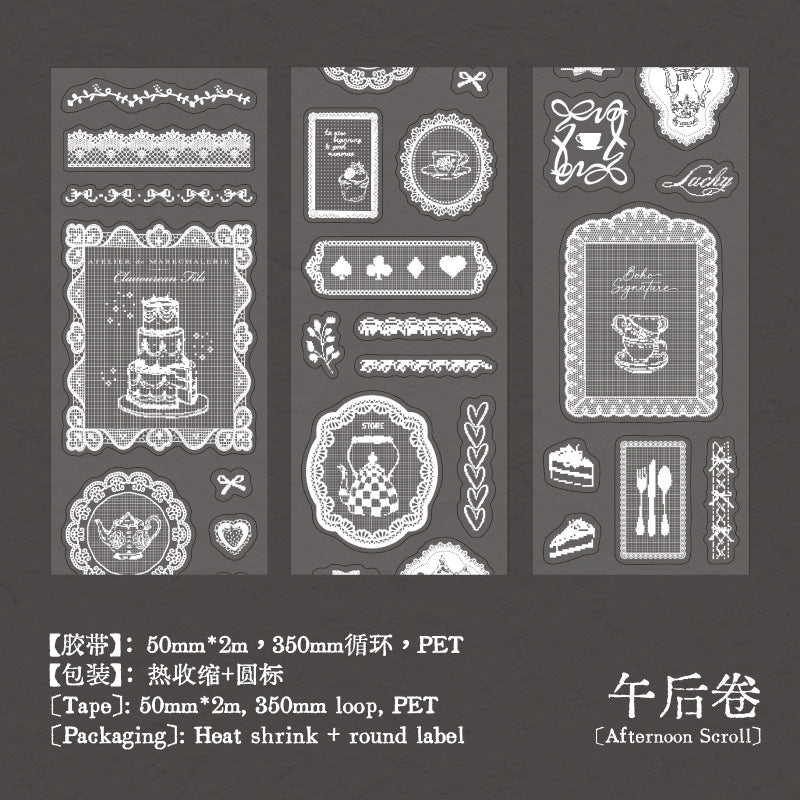1 roll lace pre-cut PET-tape (T26052901)
