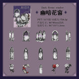 15pcs gothic PET-sticker pack (S25092401)