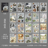20sheets novel character PET-sticker book (TZB25120501)