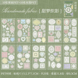 20sheets lace sticker book(TZB26071210)