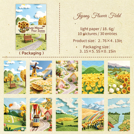 30pcs scenes paper pack(P26071110)
