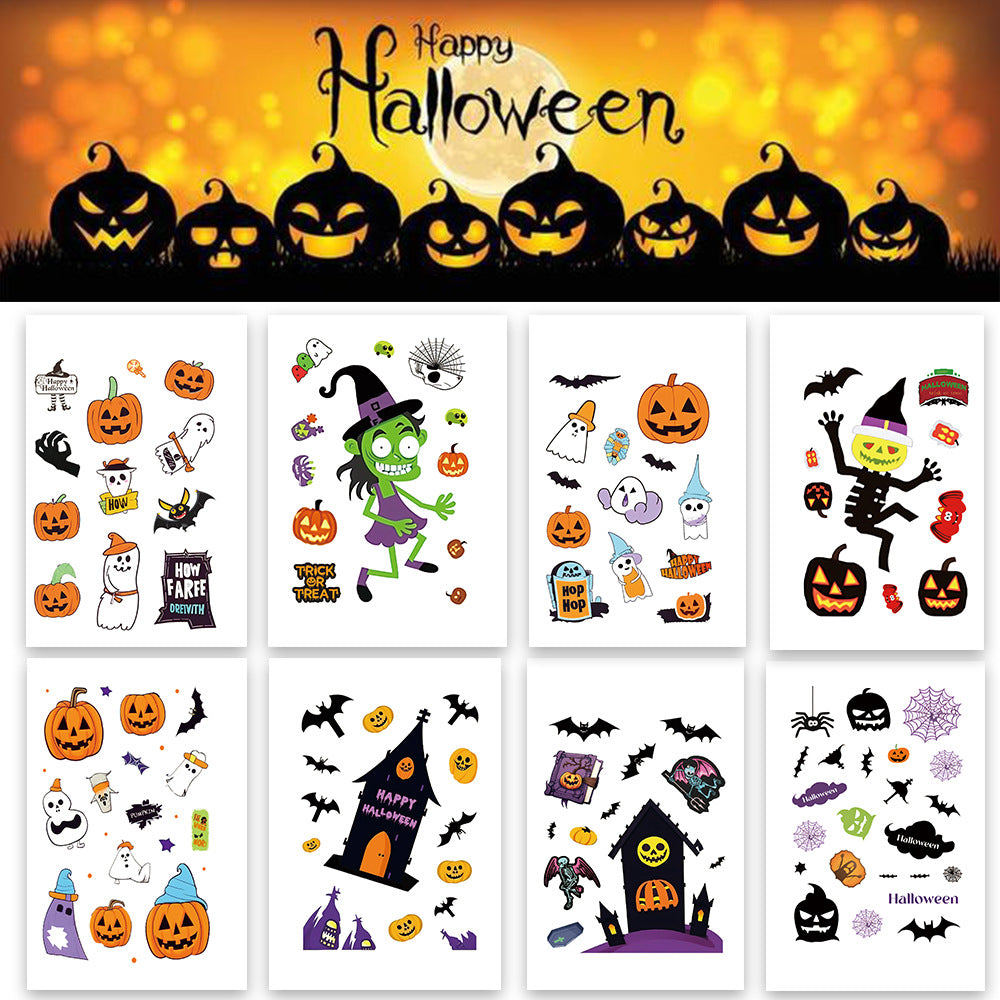 8sheets halloween sticker pack (S26032310)