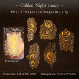 10pcs night shines PET-sticker pack (S25092410)