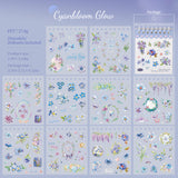 20sheets floral sticker book(TZB26071910)