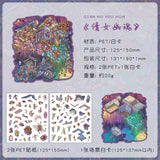 3pcs traditonal gothic sticker pack(S25121510)