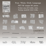 30pcs vintage sewing PET-sticker pack (S25102110)