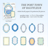 20pcs flora frame sticker pack(S26051410)