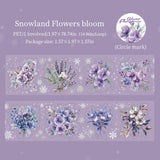 1 roll snow flowers tape (T25110610)