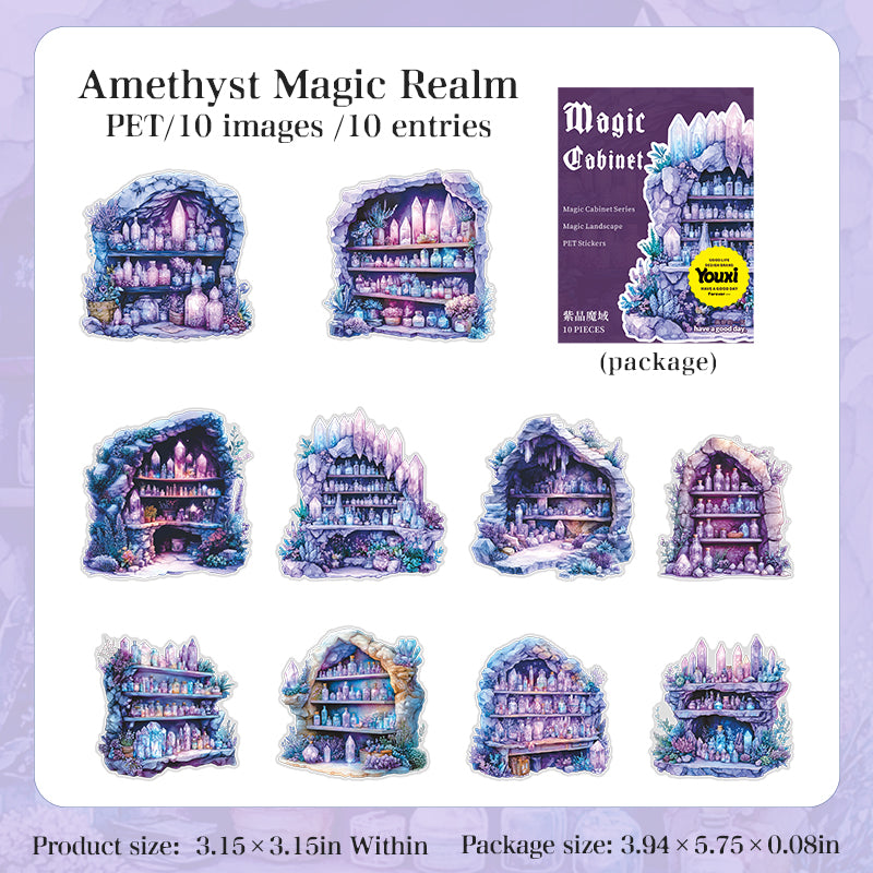 10pcs magic cabinet sticker pack (S25061006)