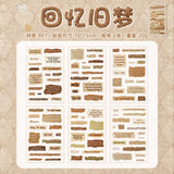 6sheets words sticker pack(S26060311)