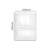 A5 ATC cards storage pocket insert 1 pack 10 pcs, refill for A5 binder (C25112412)