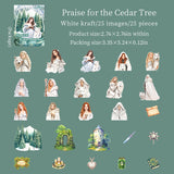 25pcs magical winter sticker pack (S25110613)