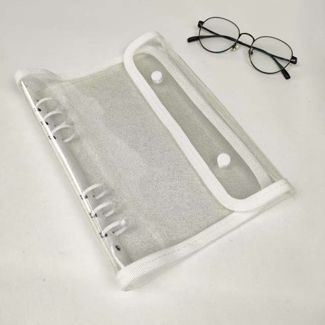 A5 Glitter clear binder not contain insert pages(C25112413)