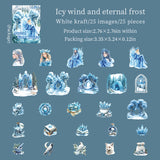 25pcs magical winter sticker pack (S25110613)
