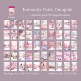 50pcs winter country mini sticker book (S25110614)