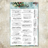 Christmas Silicone clear stamp