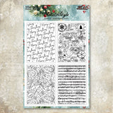 Christmas Silicone clear stamp