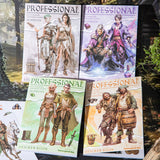 20sheets professional PET+washi sticker book (TZB25090901)