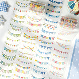 1 roll party flag PET-tape(T26062301)