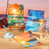 10pcs sunset in california sticker pack (S25071505)