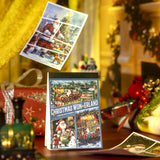 30pcs PET+WASHI Christmas sticker book (TZB25072101)