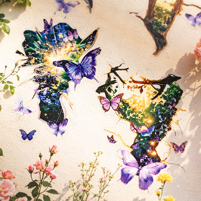 10pcs butterfly sticker pack(S26061607)